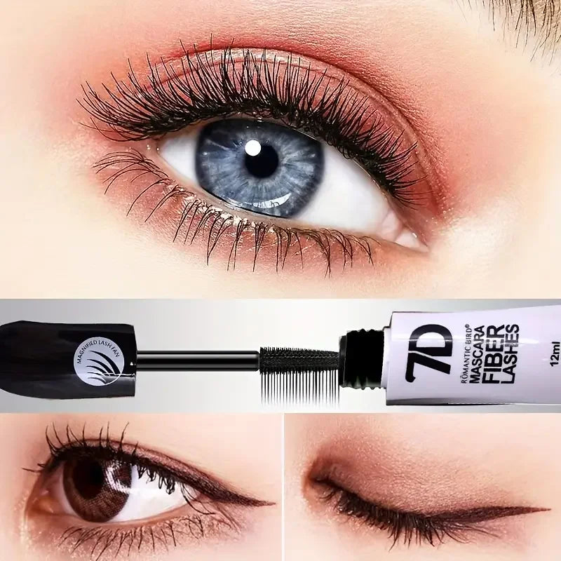 7D Fiber Waterproof Mascara – Lengthening & Anti-Smudge Effect