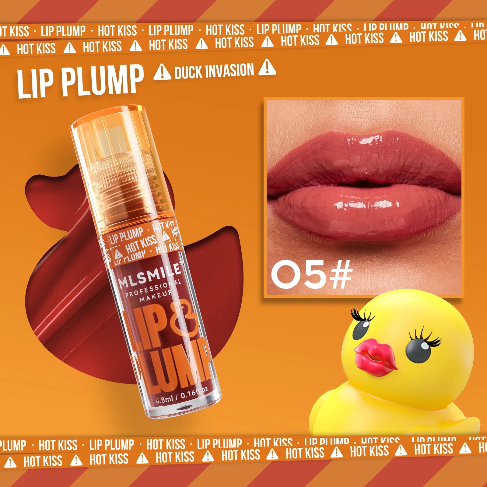 Lip Oil Repulpant Effet Miroir – Brillance Perlée Longue Tenue