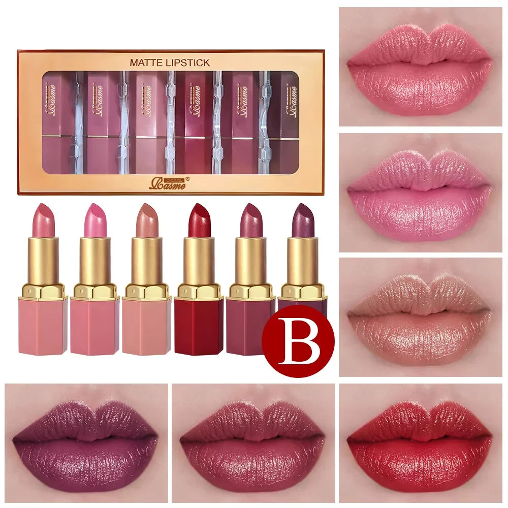 Lipstick box of 6 colors
