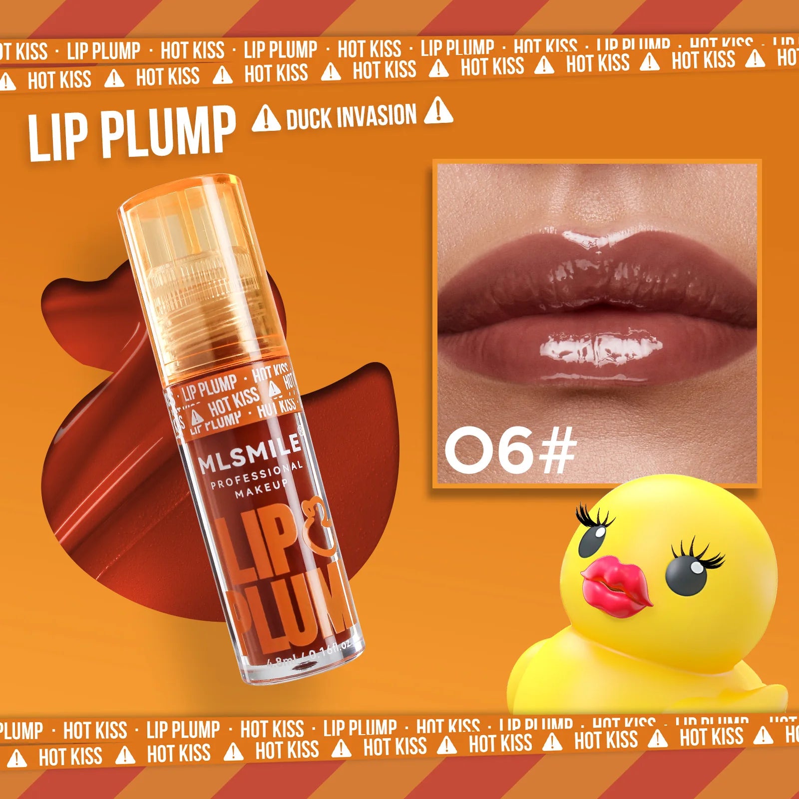 Lip Oil Repulpant Effet Miroir – Brillance Perlée Longue Tenue