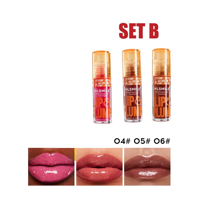 Lip Oil Repulpant Effet Miroir – Brillance Perlée Longue Tenue