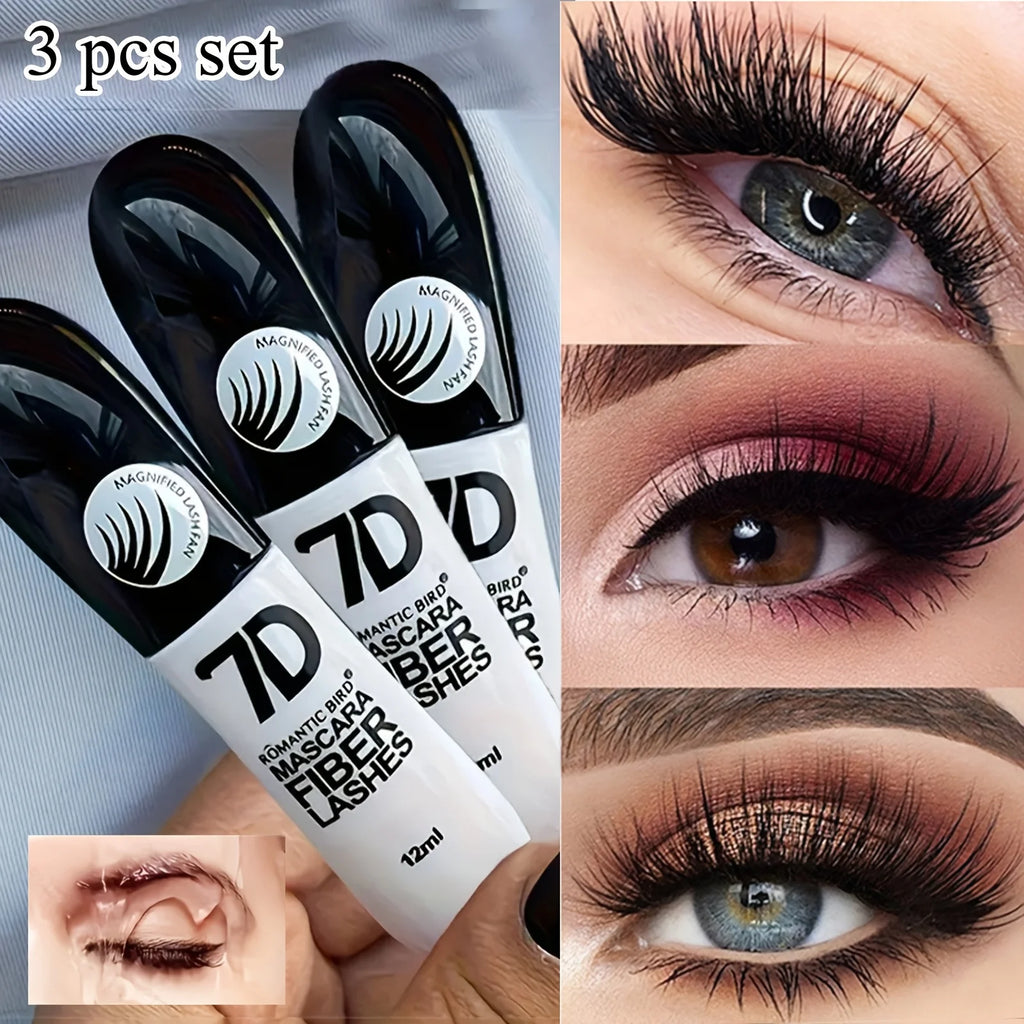 7D Fiber Waterproof Mascara – Lengthening & Anti-Smudge Effect