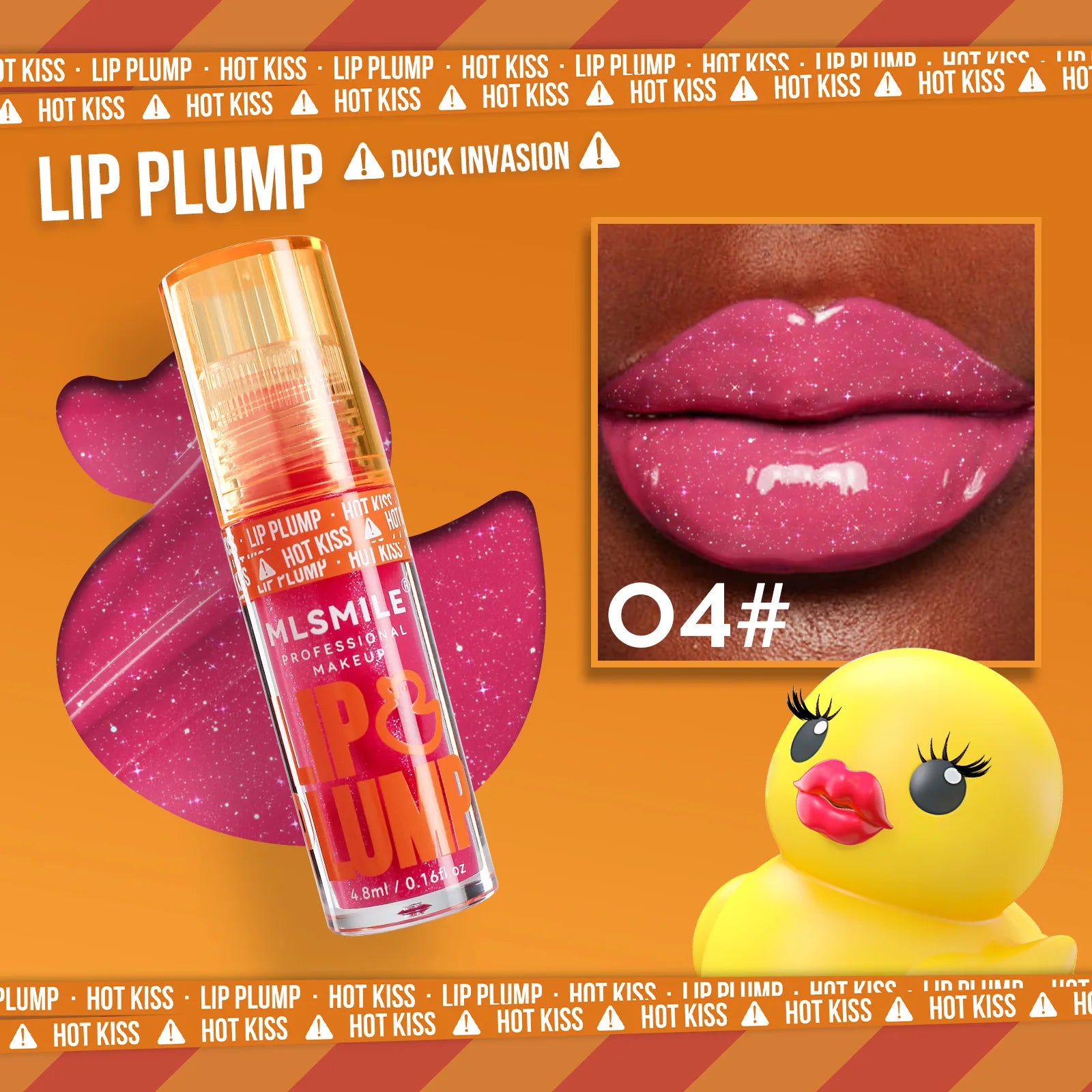 Lip Oil Repulpant Effet Miroir – Brillance Perlée Longue Tenue