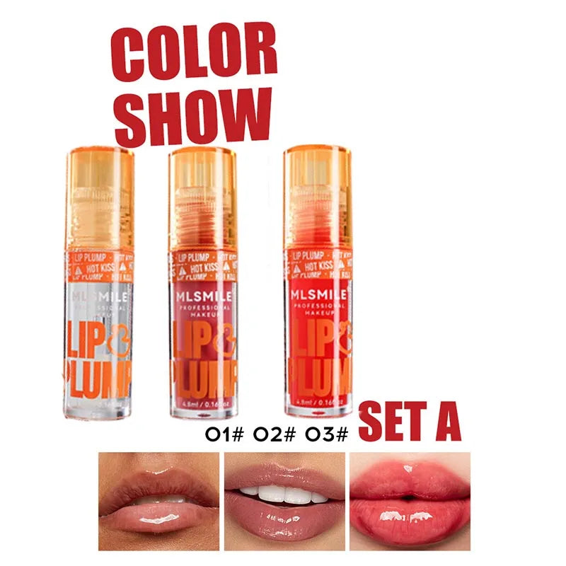 Lip Oil Repulpant Effet Miroir – Brillance Perlée Longue Tenue