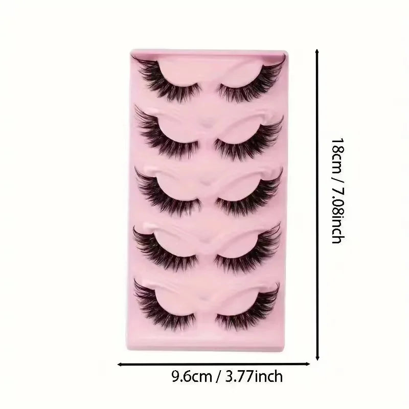 Long False Eyelashes of any size easy to put on with a captivating look