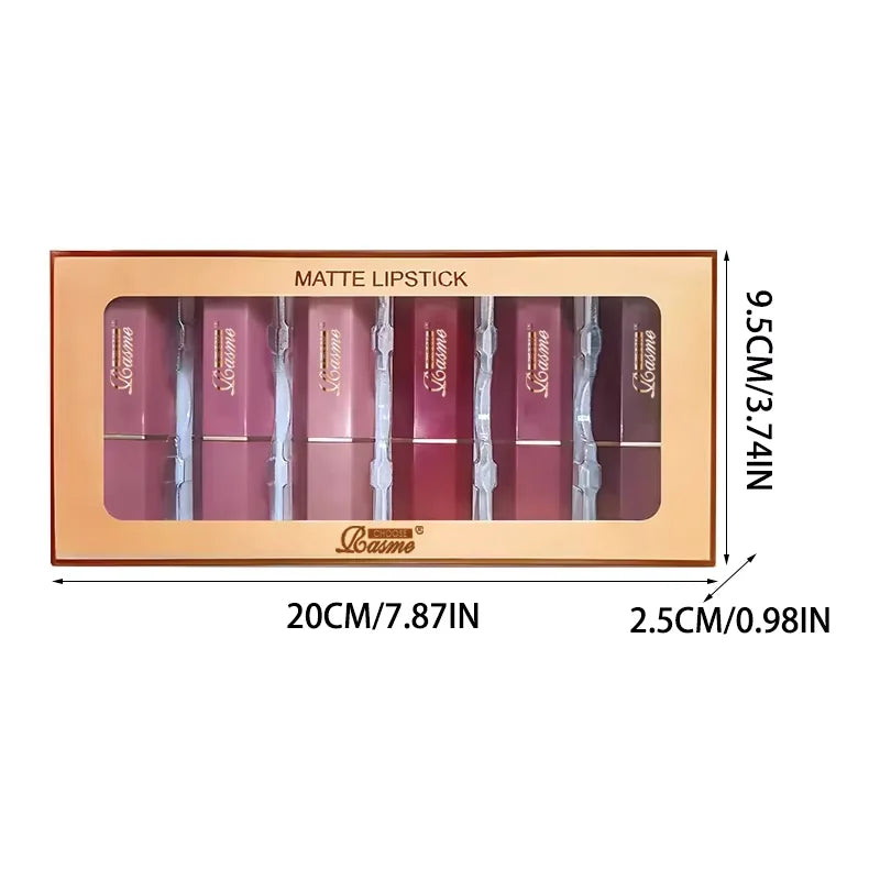 Lipstick box of 6 colors