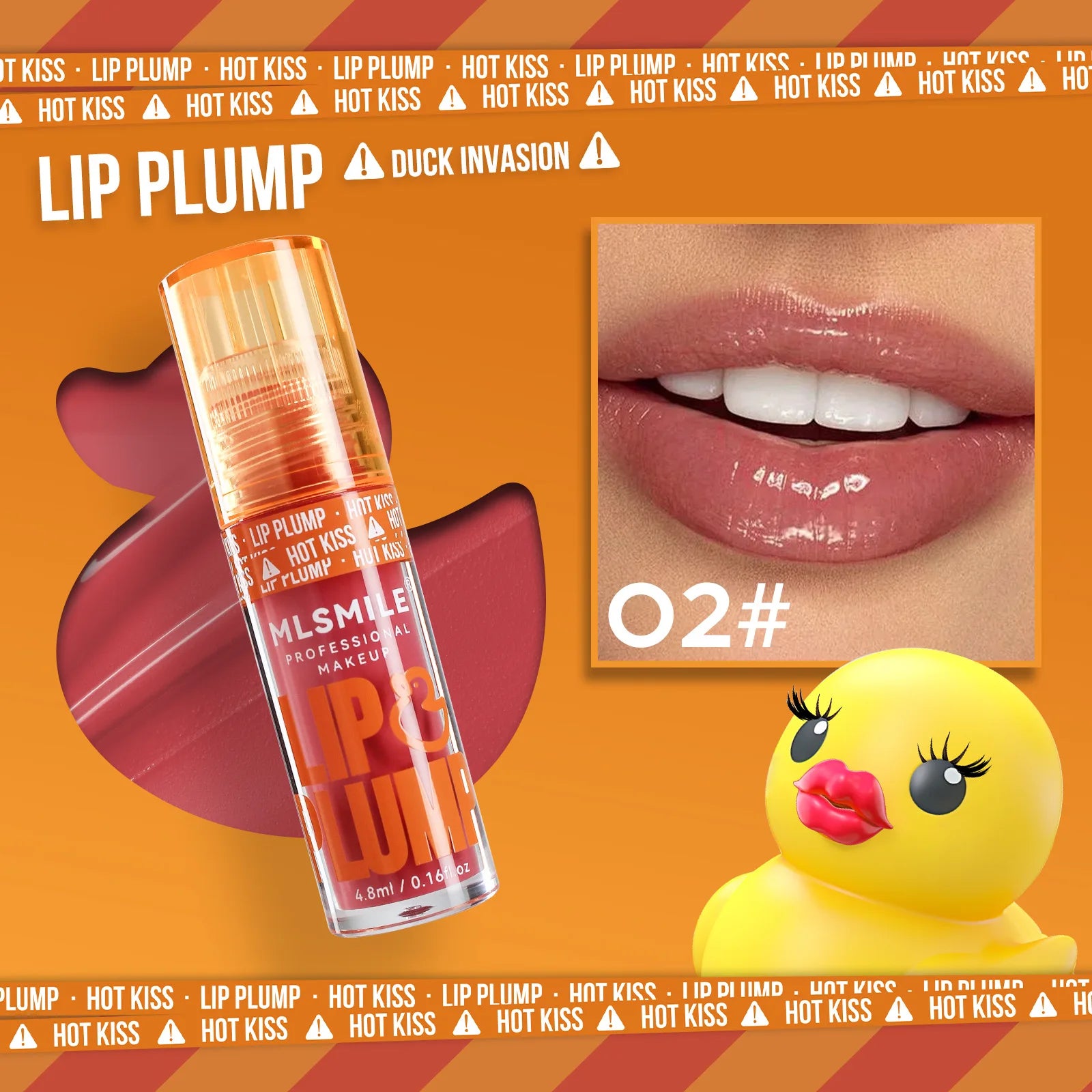 Lip Oil Repulpant Effet Miroir – Brillance Perlée Longue Tenue