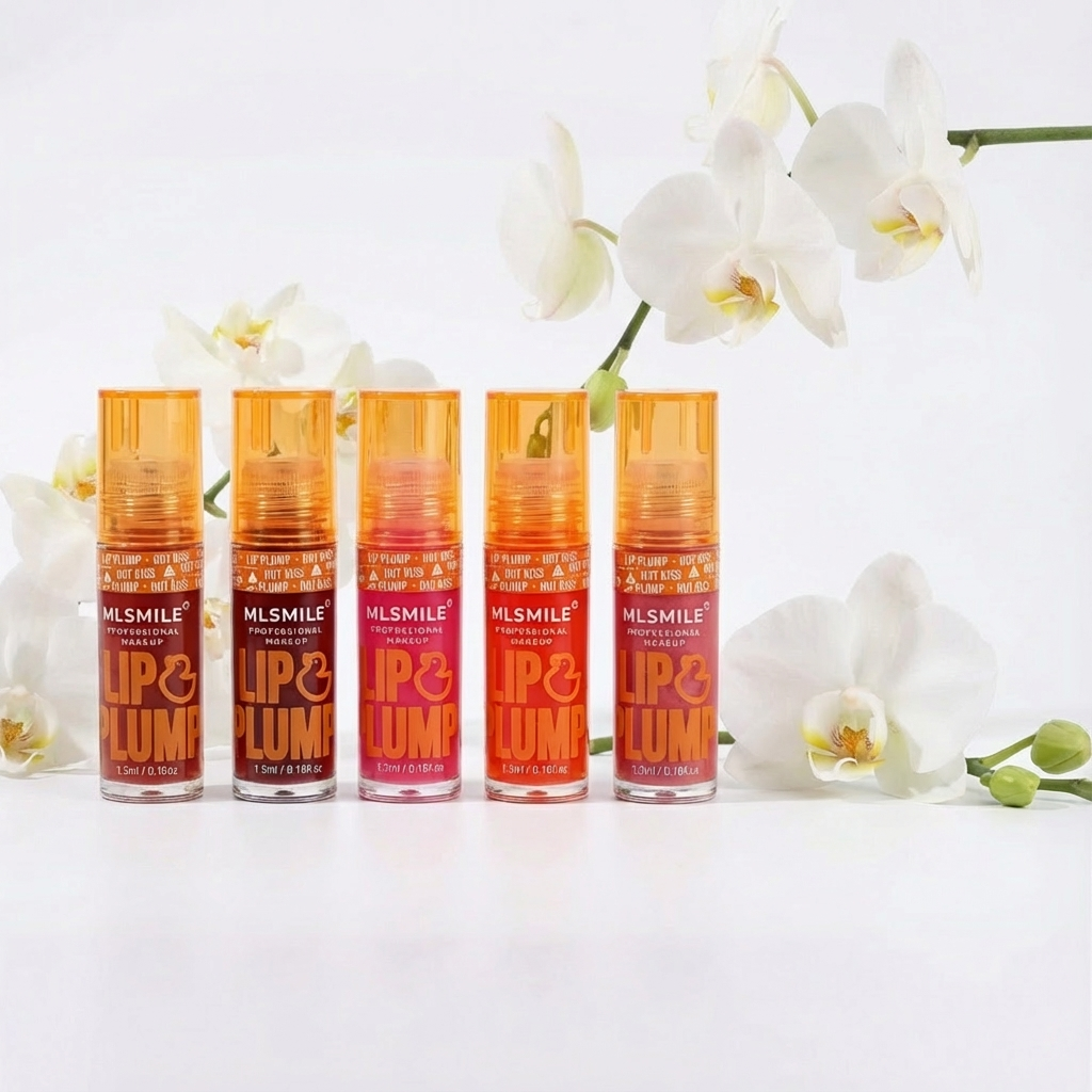 Lip Oil Repulpant Effet Miroir – Brillance Perlée Longue Tenue