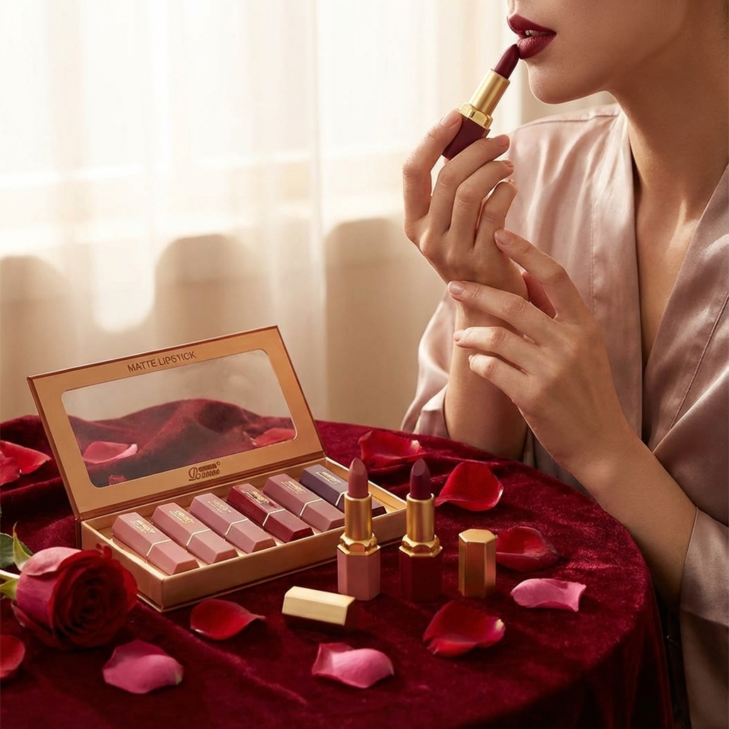 Lipstick box of 6 colors