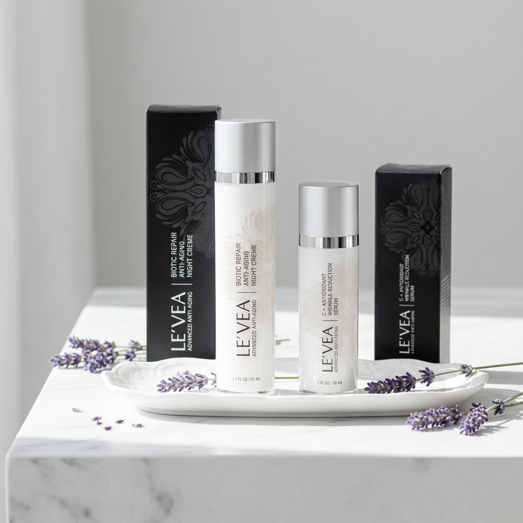 Age Perfect: Night Repair Cream + Vitamin C+ Serum